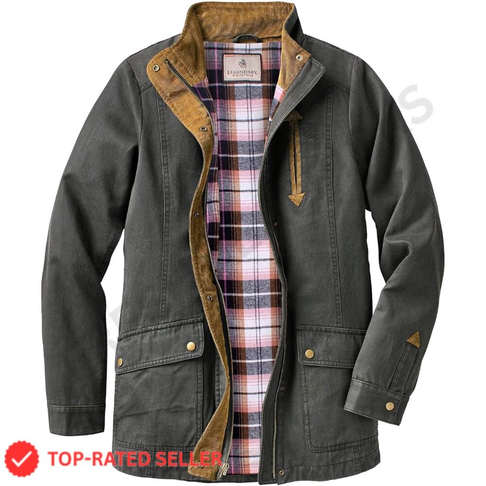 Flannel Lined Shirt Jacket Oversized Casual Chic Transitional Outerwear